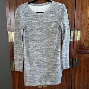 Lou & Grey Heathered Gray Knit Dress